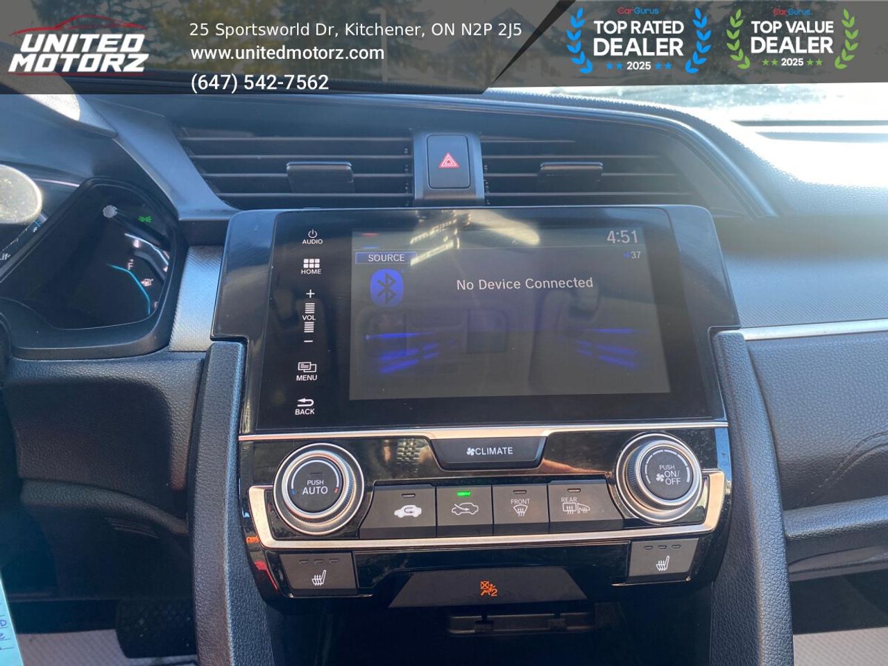 2016 Honda Civic LX~CERTIFIED~Low Km's~ Photo