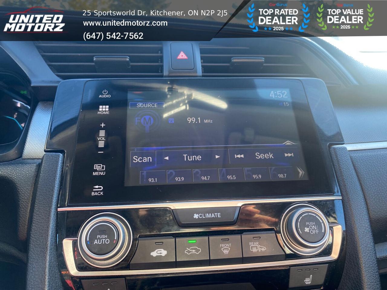 2016 Honda Civic LX~CERTIFIED~Low Km's~ Photo