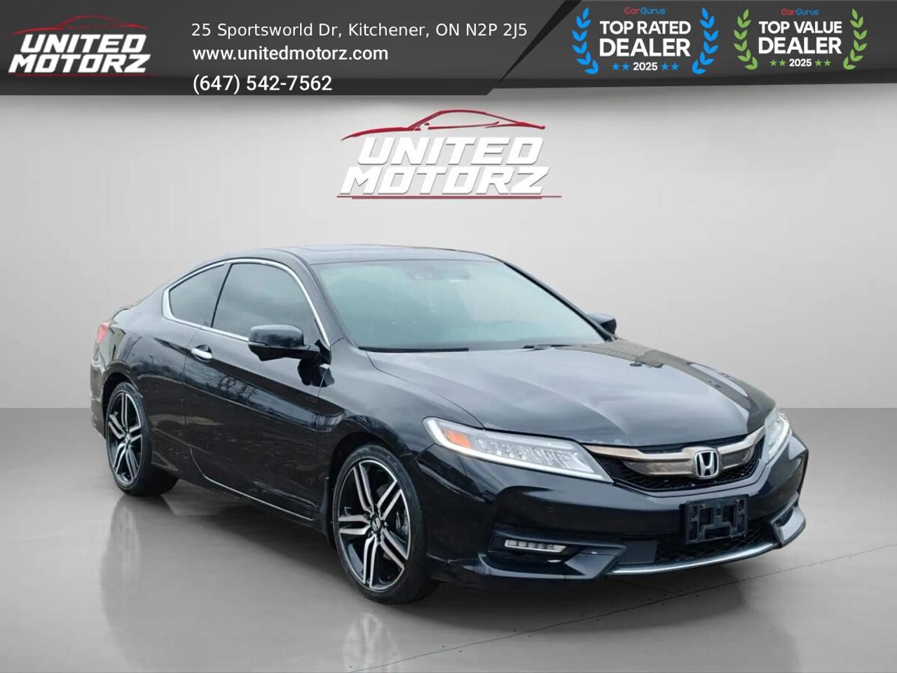 2016 Honda Accord Touring~SAFETY CERTIFIED~27 Service Records~ Photo2