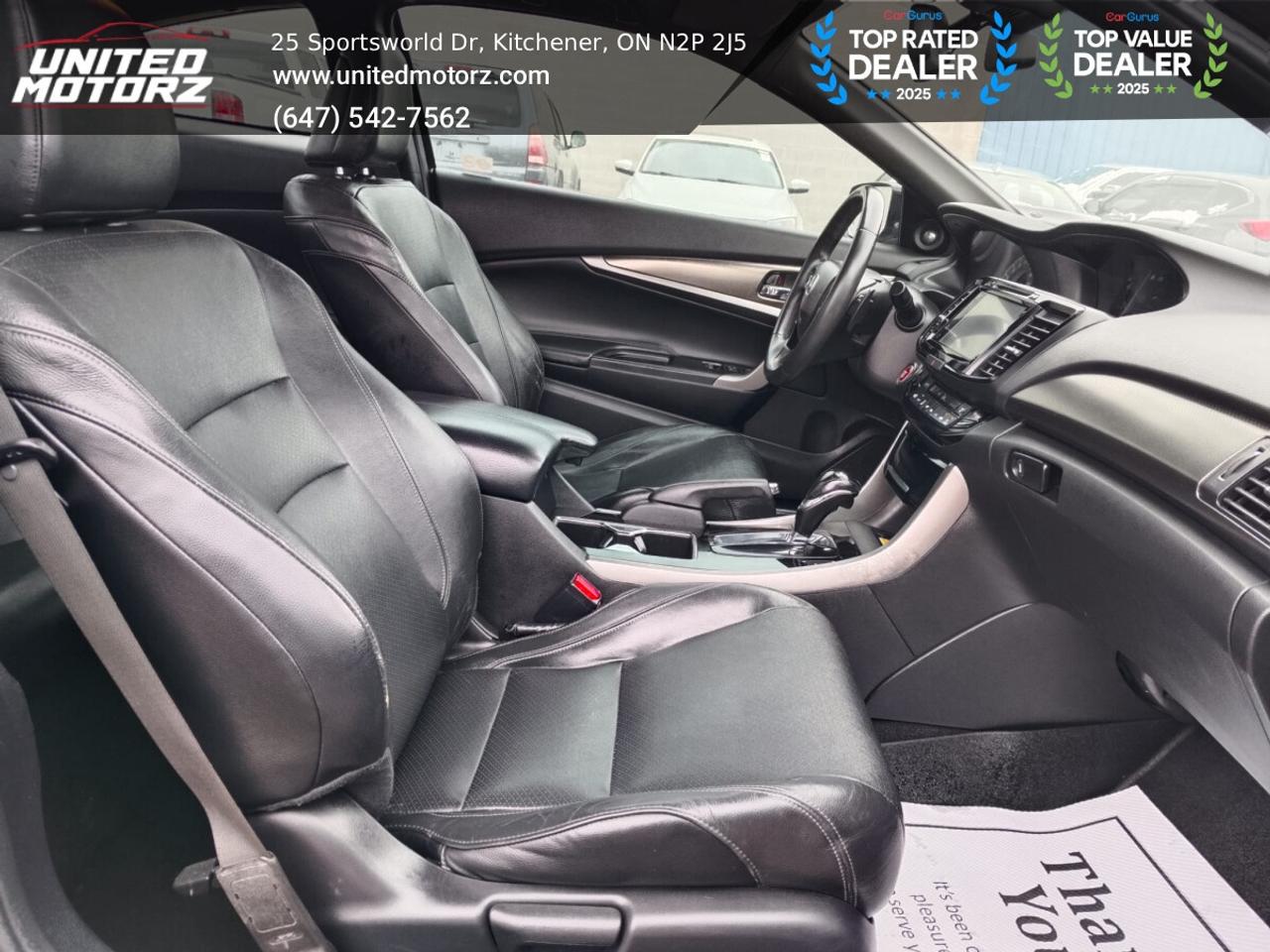 2016 Honda Accord Touring~SAFETY CERTIFIED~27 Service Records~ Photo