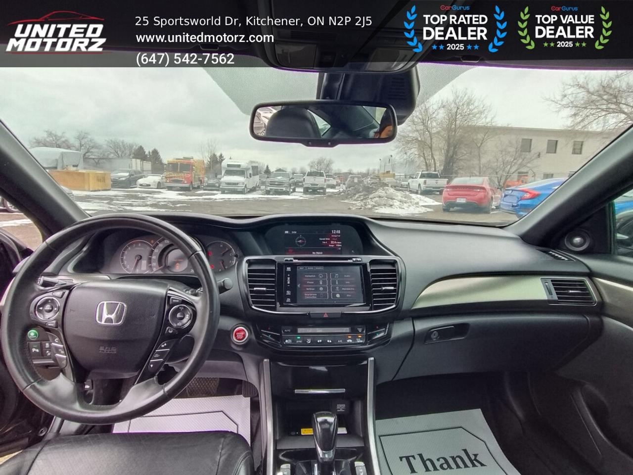 2016 Honda Accord Touring~SAFETY CERTIFIED~27 Service Records~ Photo