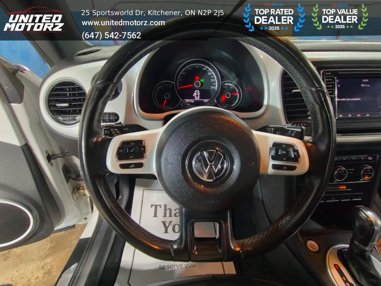 2016 Volkswagen Beetle SE 2dr Cpe~SAFETY CERTIFIED~NO ACCIDENTS~ Photo