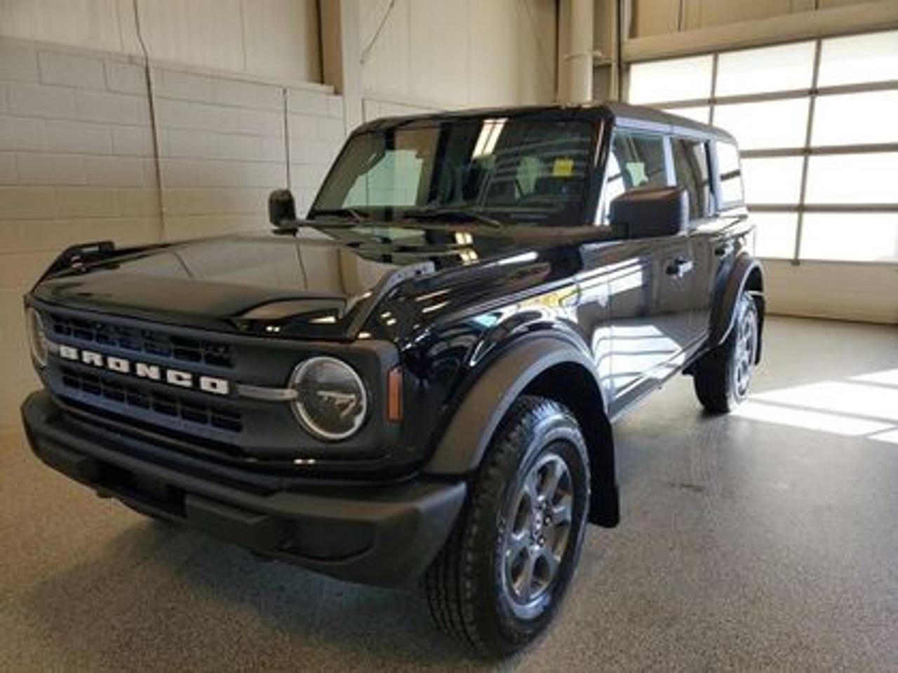 The 2026 Ford Bronco Big Bend looks absolutely stunning in Shadow Black. Sporting an aggressive stance and a rugged, yet refined design, this full-sized 5-passenger SUV is powered by a 2.3L EcoBoost® engine producing 270 horsepower and 309 lb-ft of torque. Paired with a 10-speed automatic transmission, the Bronco Big Bend delivers smooth power delivery and engaging driving experience, whether youre navigating city streets or tackling off-road trails. With fuel mileage rated at 12.0L/100 km (24 Mile Per Galon) combined highway/city.

Key Features:
4X4
BLIS® (Blind Spot Information System) with Cross-Traffic Alert
Lane-Keeping System
Pre-Collision Assist with Emergency Braking
Rear View Camera with Backup Assist Grid Lines
Remote Keyless Entry with Push-Button Start
Removable Doors & Roof 
Wireless Apple CarPlay® and Android Auto
17 All-Terrain Tires & Carbonized Grey Aluminum Wheels
Dual-Zone Electronic Automatic Temperature Control with Air Conditioning
Front Heated Seats
FordPass Connect with Remote Start
SYNC® 4 with 12 Touchscreen
Terrain Management System with G.O.A.T. Modes 
Hard Top

The 2026 Bronco Big Bend is built to handle everything from Saskatchewans winter roads to summer adventures in the backcountry. With features like heated front seats, Go Over Any Terrain Modes, advanced safety tech, and a high-tech infotainment system, this Bronco is ready for any adventurerain, snow, or shine.

Moose Jaw Ford, conveniently located at 1010 North Service Road in Moose Jaw, is your trusted destination for all your automotive needs. With an impressive 4.8-star Google rating from nearly 1,500 reviews, we are proud to deliver an exceptional vehicle-buying experience tailored just for you. Our Moose Jaw Motives set us apart, offering unbeatable value like half-priced oil changes for life on pre-owned vehicles, one year of key and remote protection, and one year of tire and rim protection. Enjoy peace of mind with every purchase. At Moose Jaw Ford, were committed to driving positive change in our community by combining exceptional service, high-quality vehicles, and a guest-first approach. Visit us today!