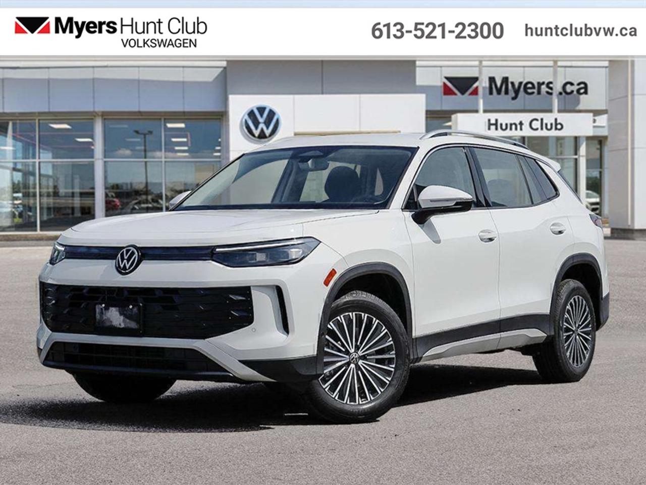 <b>Power Liftgate,  Wireless Charging,  Heated Seats,  Heated Steering Wheel,  Adaptive Cruise Control!</b><br> <br> The 2026 Volkswagen Tiguan stands out with its confident stance, sculpted exterior and refined character that elevate every drive.<br> <br>From the outside, the 2026 Volkswagen Tiguan makes a bold impression with its upright proportions, sharp body lines and modern lighting elements that reflect Volkswagens evolving design language. Inside, the cabin highlights quality materials, intuitive connectivity and seating designed to comfortably accommodate passengers and gear. With its refined look, intelligent features and Volkswagens reputation for engineering, the Tiguan delivers a well-balanced and engaging compact SUV experience.<br> <br>This Pure White SUV has an Automatic transmission and is powered by a 2.0L I4 16V GDI DOHC Turbo engine. Motivated by that thrifty motor it gets 10.4 L/100 km in the city and uses just 7.6 L/100 km out on the highway according to Transport Canada. <br> <br> Our Tiguans trim level is Comfortline. Standard features include heated front seats with a heated steering wheel, a power liftgate for rear cargo access, adaptive cruise control, remote engine start, wireless device charging, and a 12.9-inch infotainment screen with wireless Apple CarPlay and Android Auto. Safety features also include lane keep assist with lane departure warning, collision mitigation, blind spot alert, and front and rear parking sensors. This vehicle has been upgraded with the following features: Power Liftgate, Wireless Charging, Heated Seats, Heated Steering Wheel, Adaptive Cruise Control, Remote Start, Lane Keep Assist.<br><br> <br>To apply right now for financing use this link: <a href=https://www.huntclubvw.ca/financing-request/ target=_blank>https://www.huntclubvw.ca/financing-request/</a><br> <br/>Incentives expire 2026-08-31. See dealer for details. <br><br>At Myers Hunt Club Volkswagen, our focus is customers like you. Our dedicated service, parts, and sales team are here to make your automotive experience a special one. We are very proud of our achievements and awards over the last 25 years and are committed to providing the same great service to our present and future customers. If youre looking for a vehicle, Myers Hunt Club Volkswagen is your destination for new, used, and certified pre-owned Volkswagen vehicles as well as other makes and models. Whatever your needs, we can help you here at Myers Hunt Club Volkswagen. </br><br> Come by and check out our fleet of 40+ used cars and trucks and 120+ new cars and trucks for sale in Gloucester.  o~o