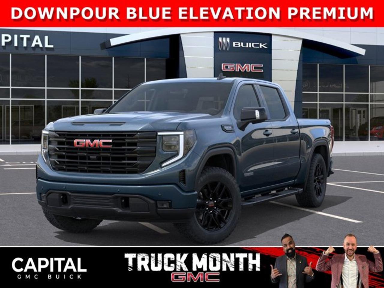 Take a look at this 2026 GMC SIERRA 1500 Elevation Premium Package... Fully Equipped with Power Sunroof, Heated Leather BUCKET Seats, X31 Package, Dual Exhaust, Heated Steering, Adaptive Cruise Control, 360 CAM, 6 Assist Steps, MultiPro Tailgate, Integrated Brake Controller, Wireless Charger, Blind Zone monitoring, and so much more!Ask for the Internet Department for more information or book your test drive today! Text 825-445-0521 for fast answers at your fingertips!AMVIC Licensed Dealer - Licence Number B1044900Disclaimer: All prices are plus taxes and include all cash credits and loyalties. See dealer for details. AMVIC Licensed Dealer # B1044900