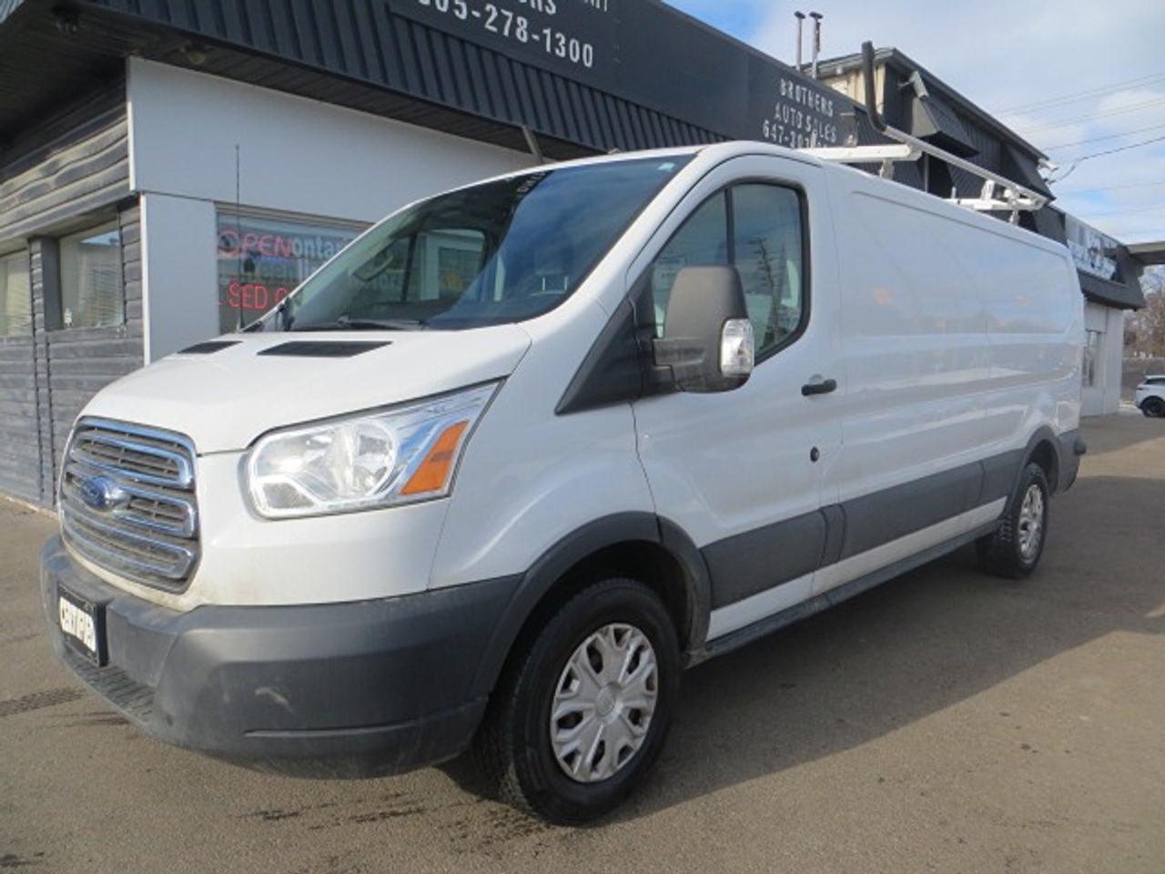 2016 Ford Transit Cargo Van CERTIFIED, 3.7L, extended, LADDER RACKS, SHELVES Photo