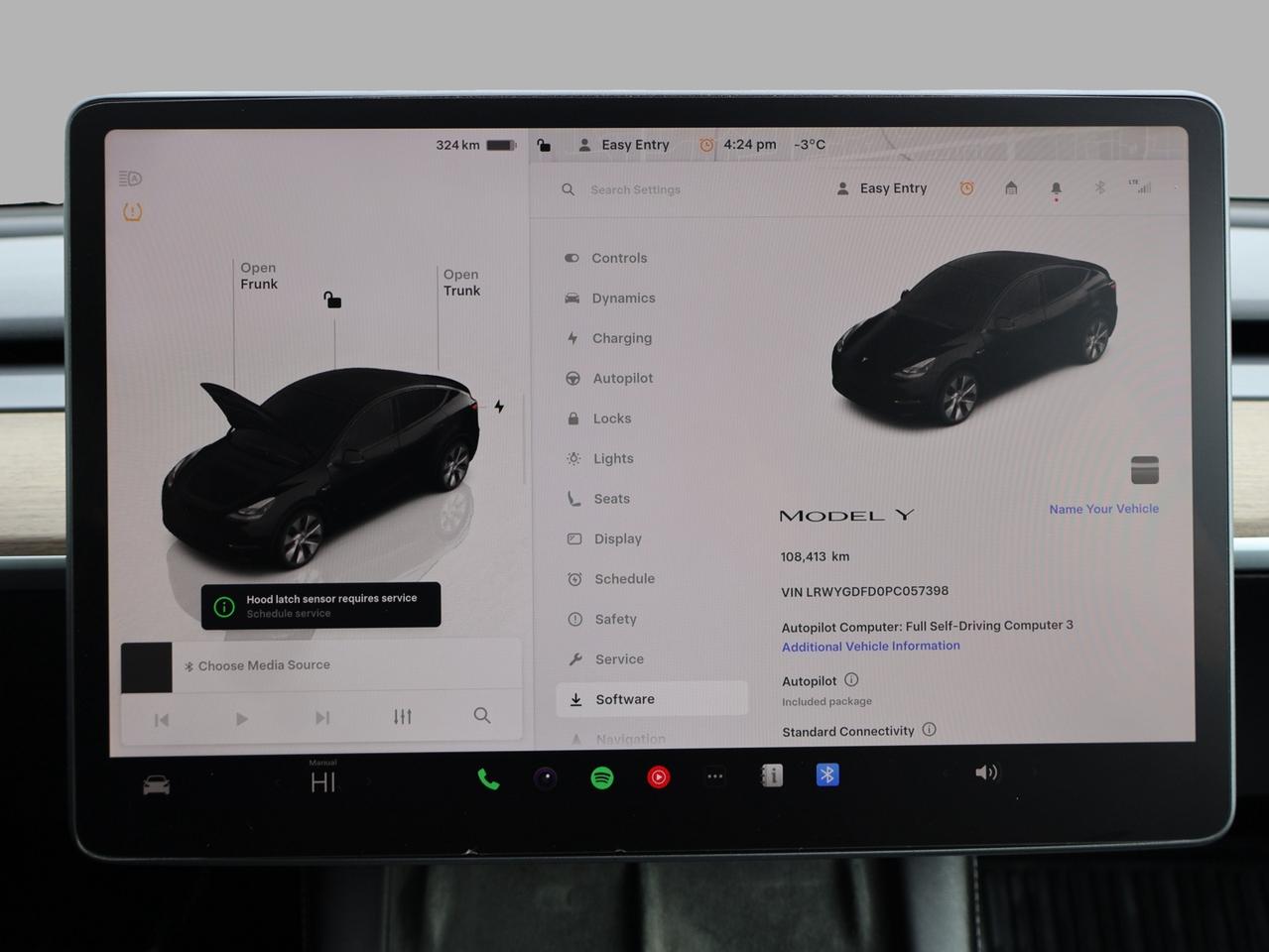 2023 Tesla Y LR CERTIFIED *1 OWNER*ACCIDENT FREE* CAMERA NAV BLUETOOTH LEATHER HEATED SEATS CRUISE ALLOYS Photo