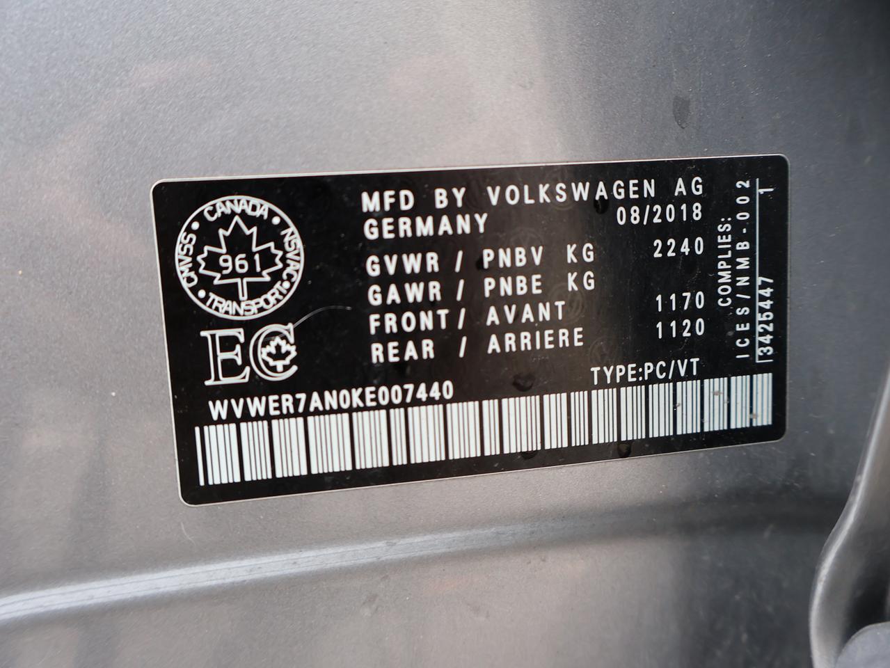 2019 Volkswagen Arteon SEL PREMIUM AWD CERTIFIED *ACCIDENT FREE*V.W MAINTAIN* CAMERA NAV BLUETOOTH LEATHER HEATED SEATS SUNROOF CRUISE ALLOYS Photo