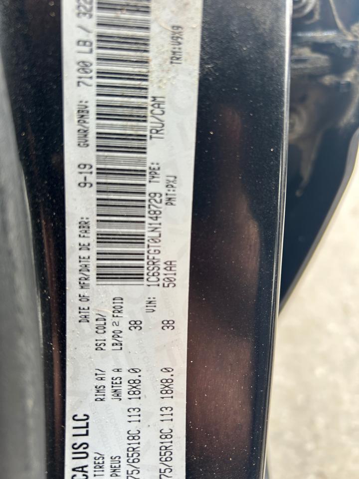 2020 RAM 1500 TRADESMAN Photo