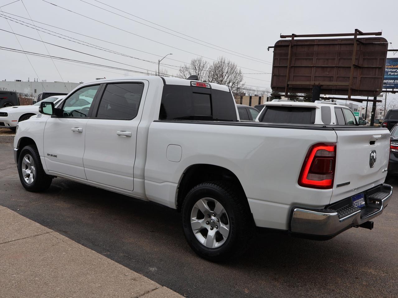 2021 RAM 1500 BIG HORN CREW 4WD CERTIFIED *1 OWNER*ACCIDENT FREE* CAMERA BLUETOOTH HEATED SEATS CRUISE ALLOYS Photo3