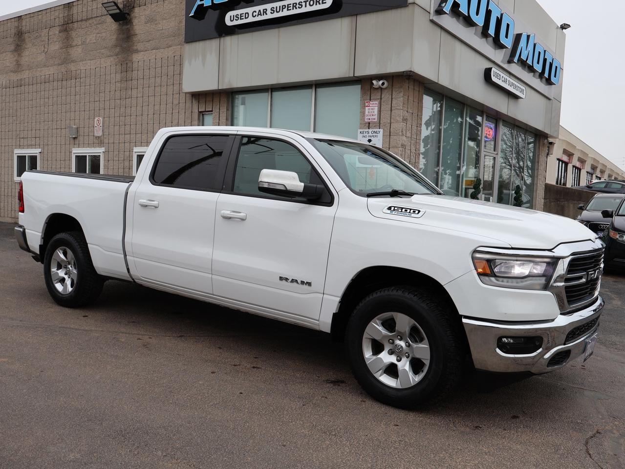 2021 RAM 1500 BIG HORN CREW 4WD CERTIFIED *1 OWNER*ACCIDENT FREE* CAMERA BLUETOOTH HEATED SEATS CRUISE ALLOYS Photo
