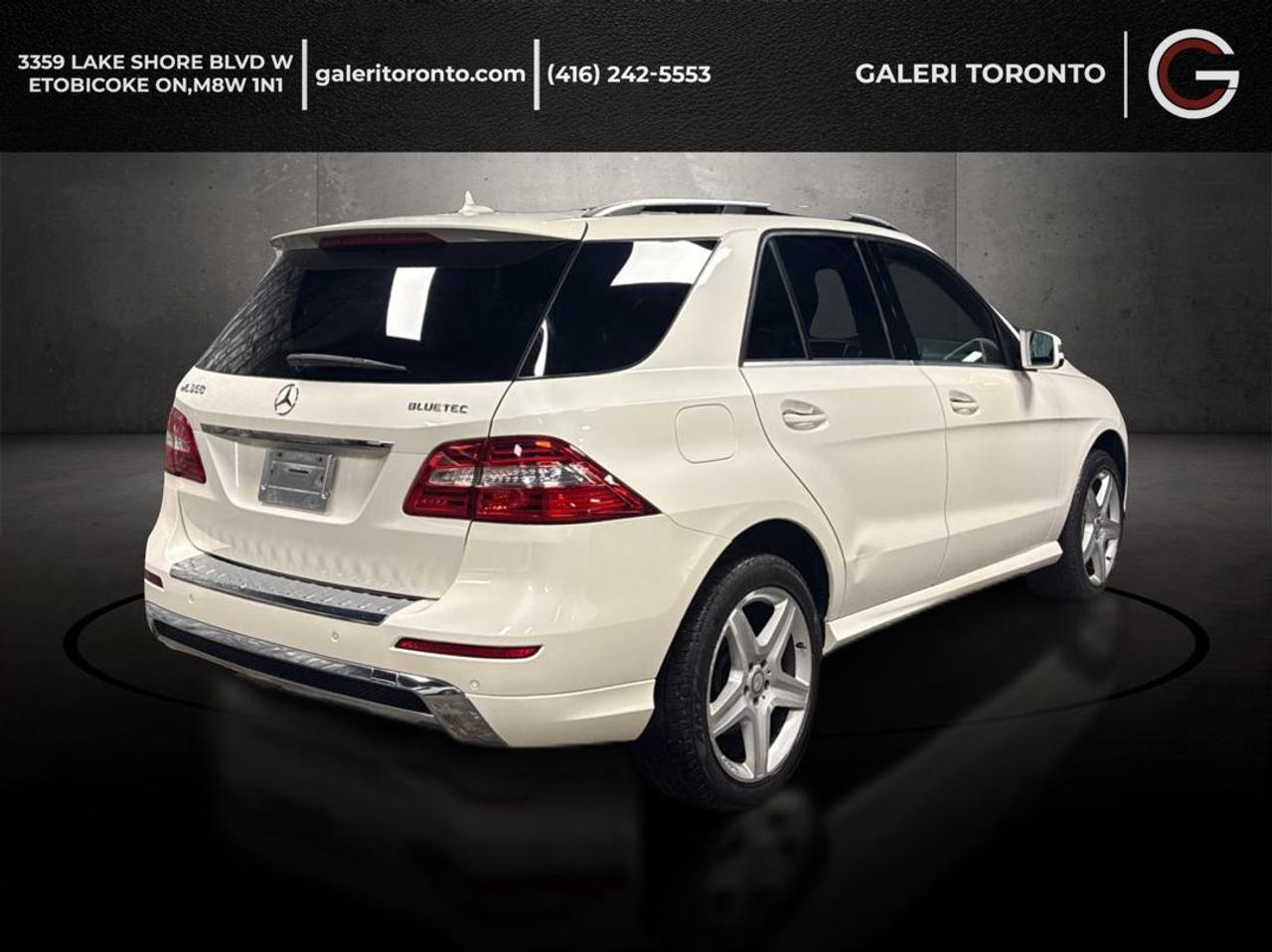 2014 Mercedes-Benz M-Class ML350 DIESEL/AMG PCKG/CLEAN TITLE/MAJOR SERVICE Photo3