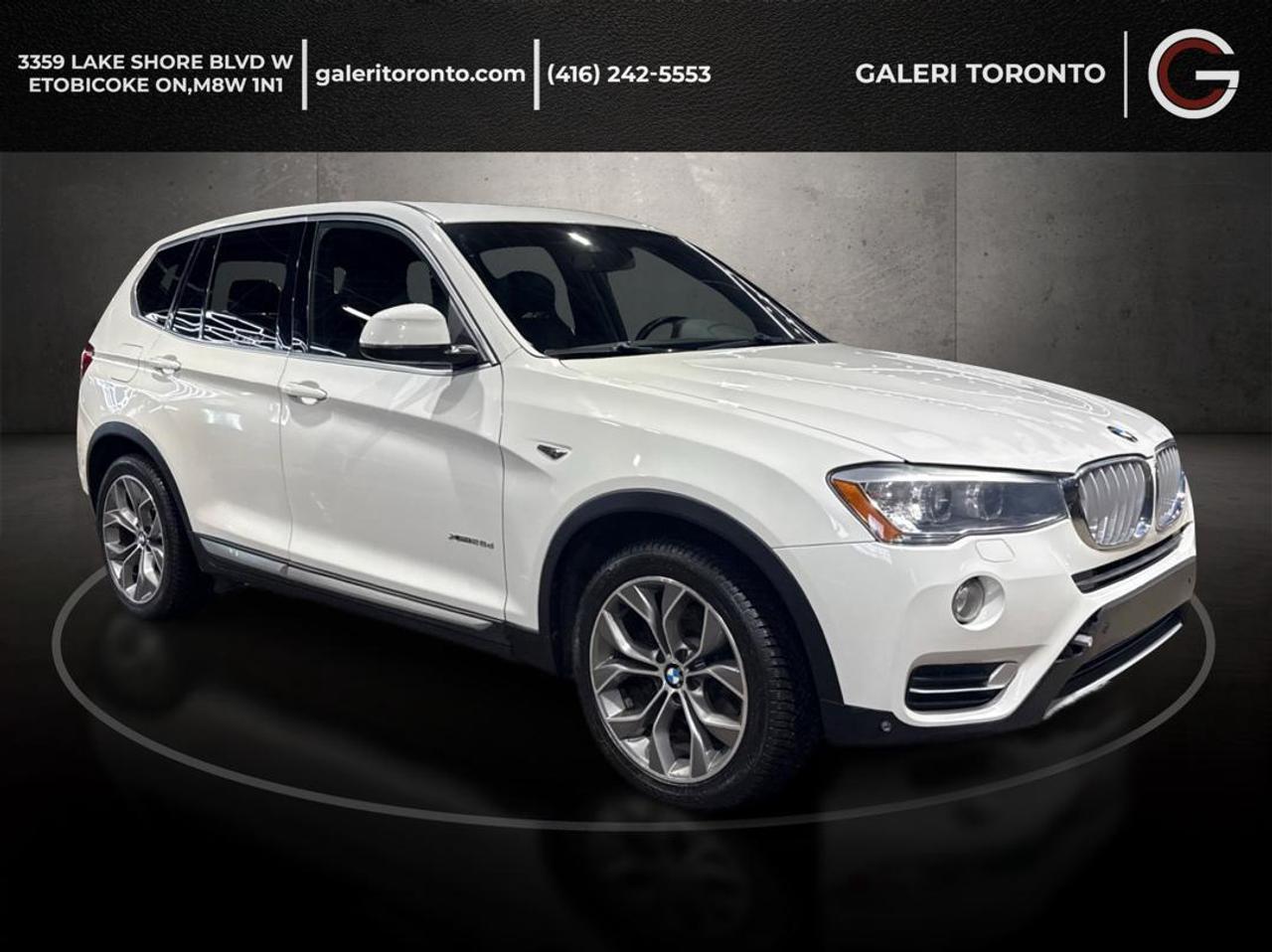 2015 BMW X3 xDrive28d/RARE DIESEL/CLEAN TITLE Photo0