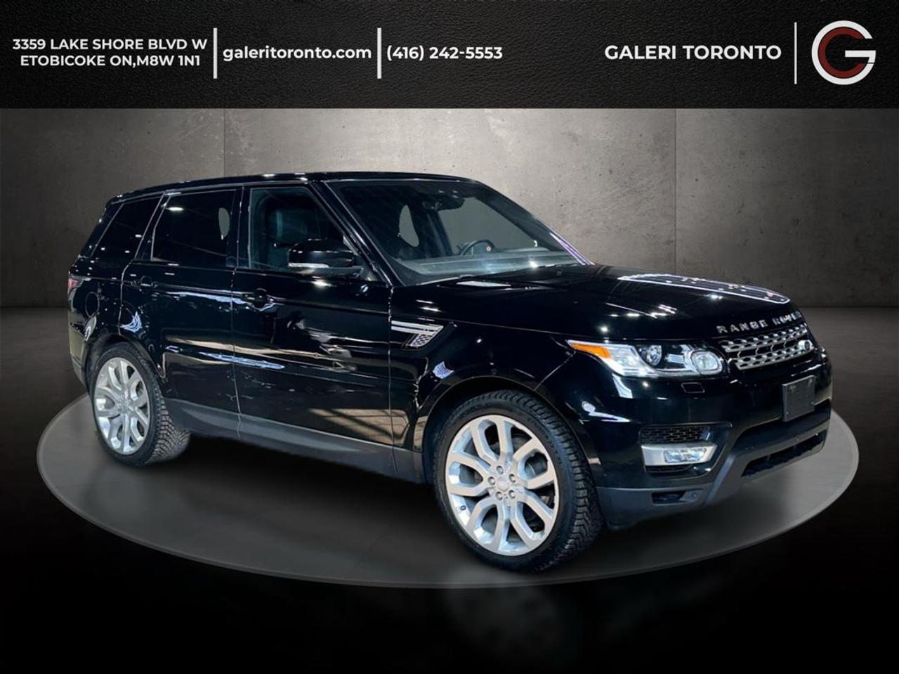 2017 Land Rover Range Rover Sport CLEAN TITLE/TD6/DIESEL/50 SERVICE RECORDS/CARPLAY Photo0