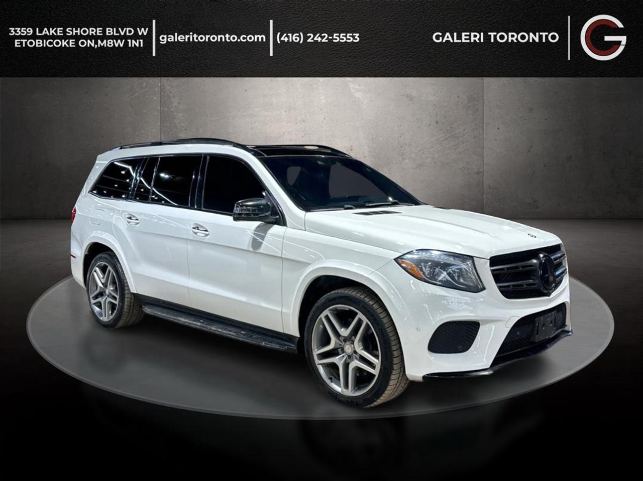 2017 Mercedes-Benz GLS-Class GLS550/AMG PCKG/REAR TV/DISTRONIC/CLEAN CARFAX Photo