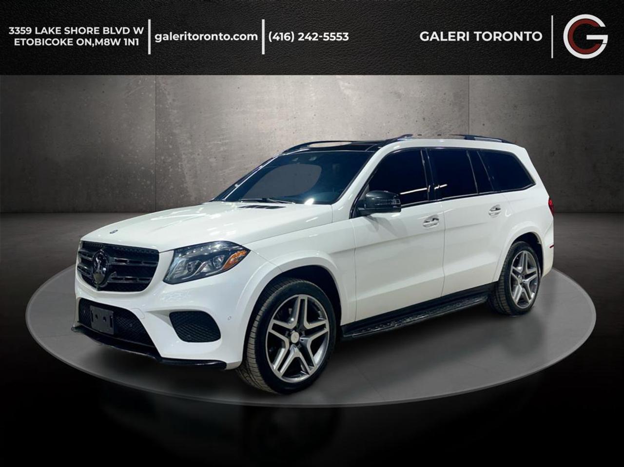2017 Mercedes-Benz GLS-Class GLS550/AMG PCKG/REAR TV/DISTRONIC/CLEAN CARFAX Photo