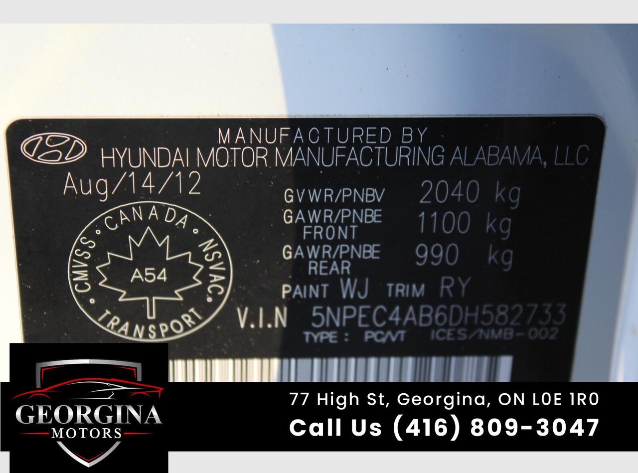 2013 Hyundai Sonata LIMITED Photo