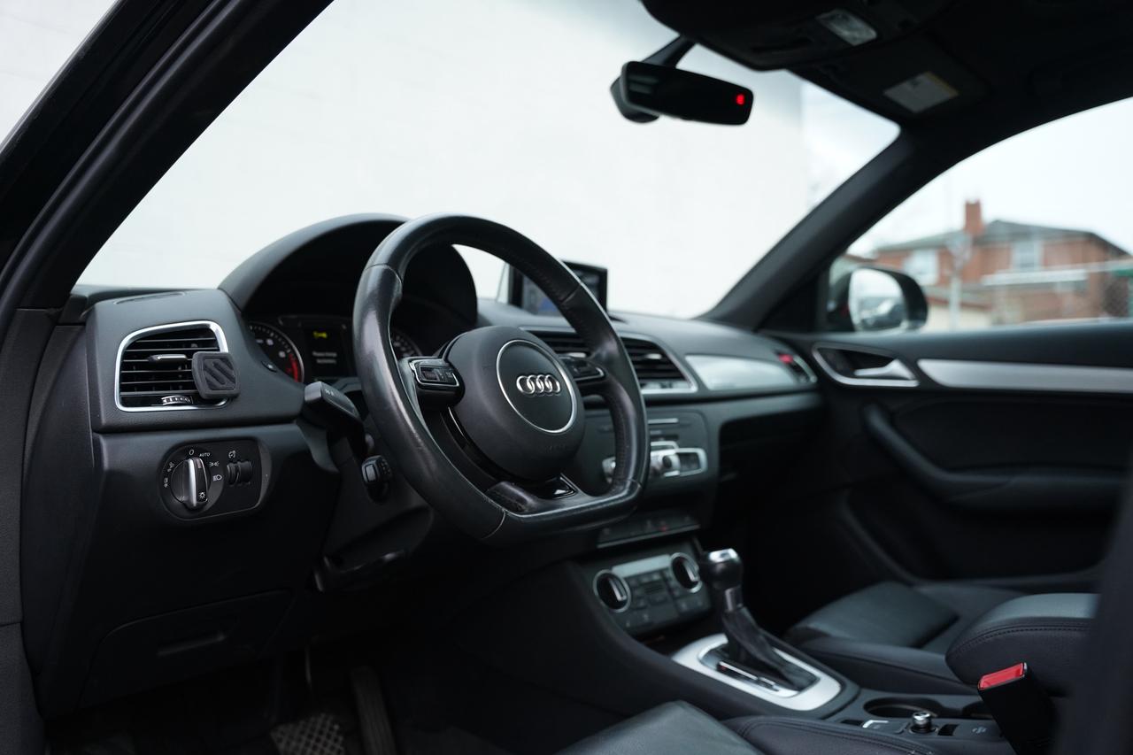 2018 Audi Q3 PROGRESSIV S LINE/NO ACCIDENTS/ LEATHER/SUNROOF Photo