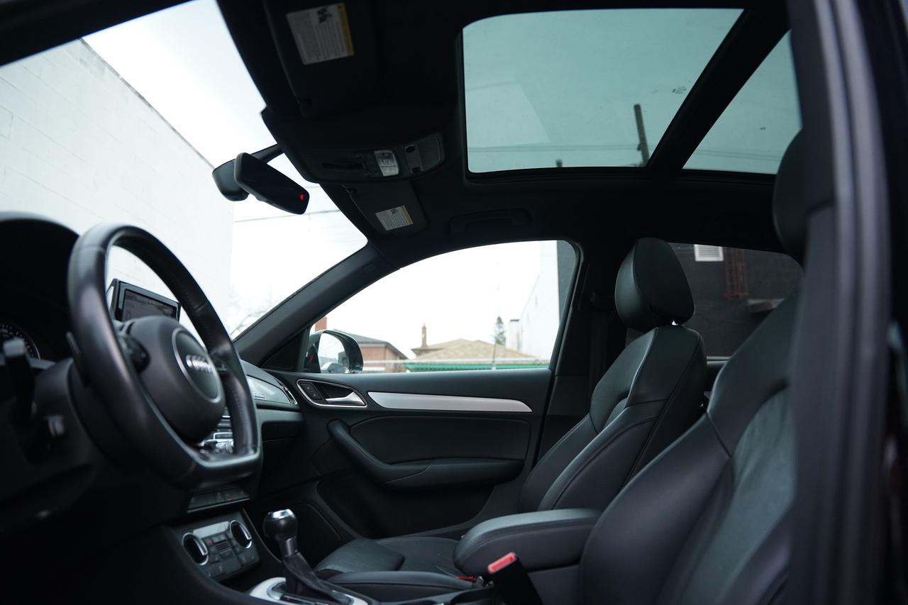 2018 Audi Q3 PROGRESSIV S LINE/NO ACCIDENTS/ LEATHER/SUNROOF Photo