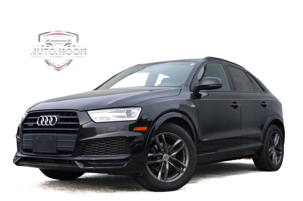 2018 Audi Q3 PROGRESSIV S LINE/NO ACCIDENTS/ LEATHER/SUNROOF Photo