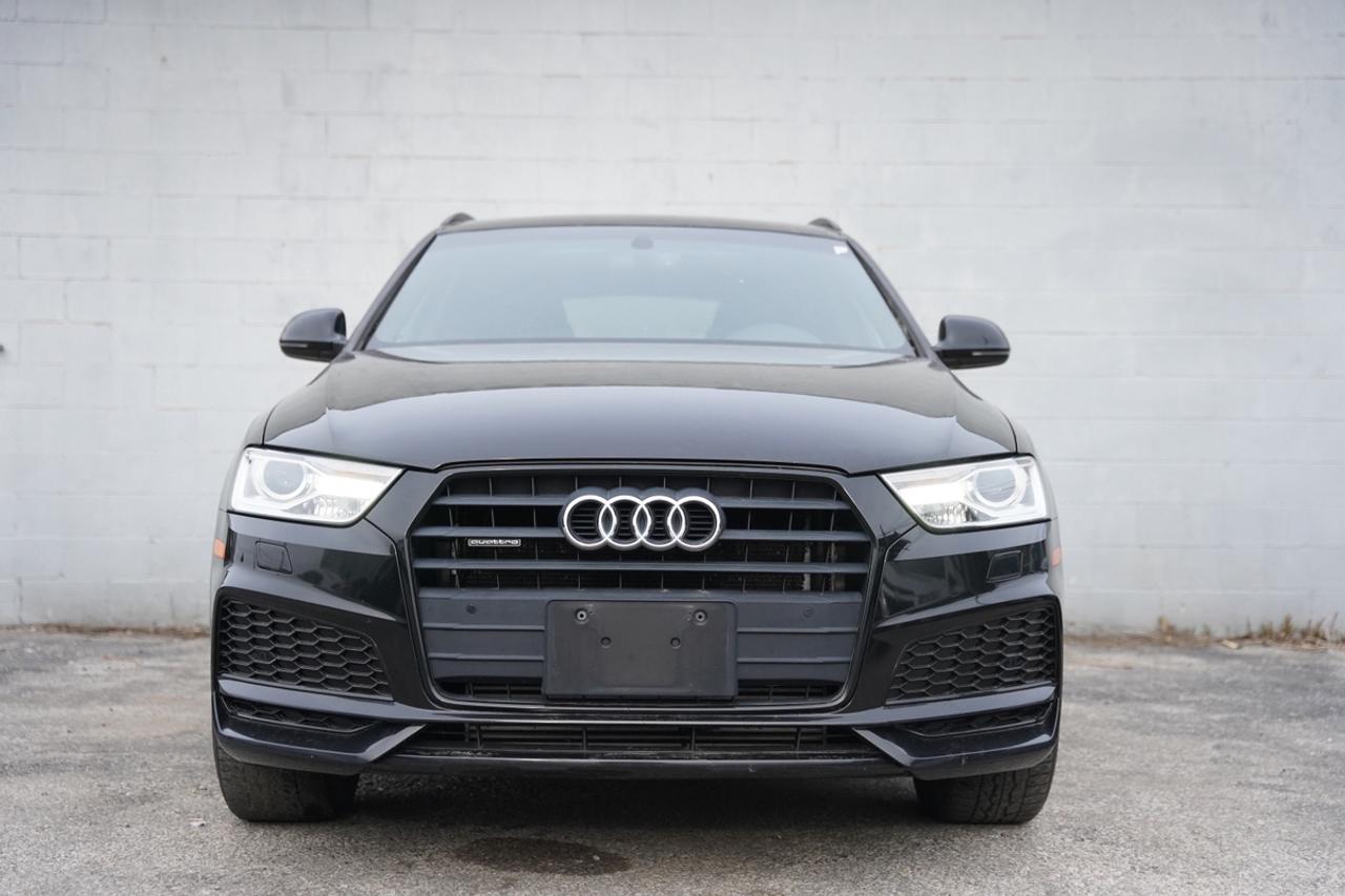 2018 Audi Q3 PROGRESSIV S LINE/NO ACCIDENTS/ LEATHER/SUNROOF Photo