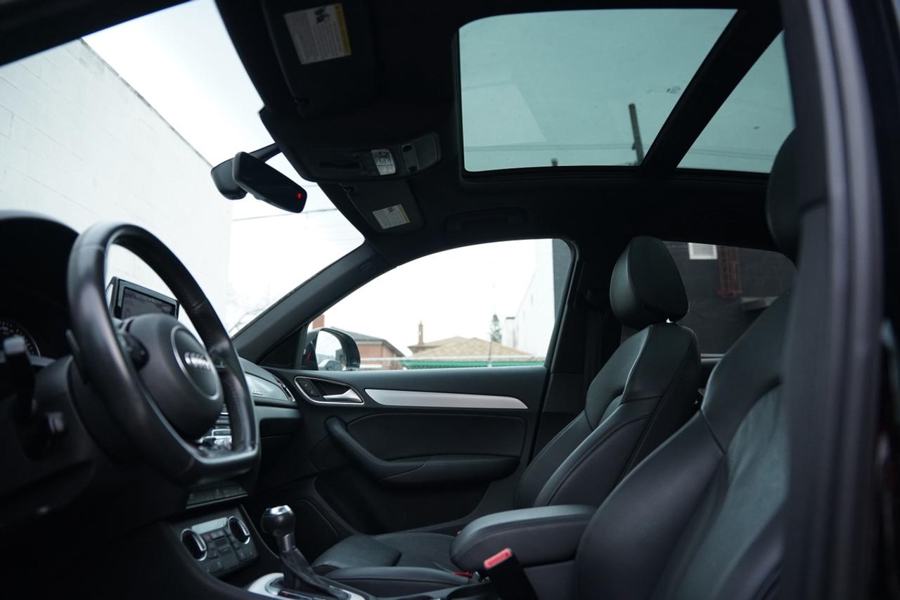 2018 Audi Q3 PROGRESSIV S LINE/NO ACCIDENTS/ LEATHER/SUNROOF Photo