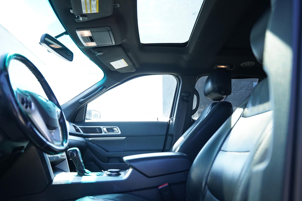 2013 Ford Explorer XLT/7 PASSENGER/SUNROOF/LEATHER/CAMERA/NO ACCIDENT Photo