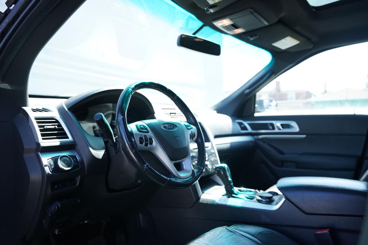 2013 Ford Explorer XLT/7 PASSENGER/SUNROOF/LEATHER/CAMERA/NO ACCIDENT Photo