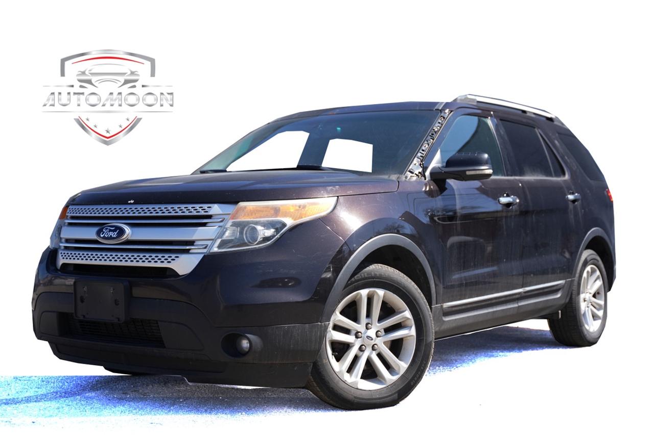 2013 Ford Explorer XLT/7 PASSENGER/SUNROOF/LEATHER/CAMERA/NO ACCIDENT Photo