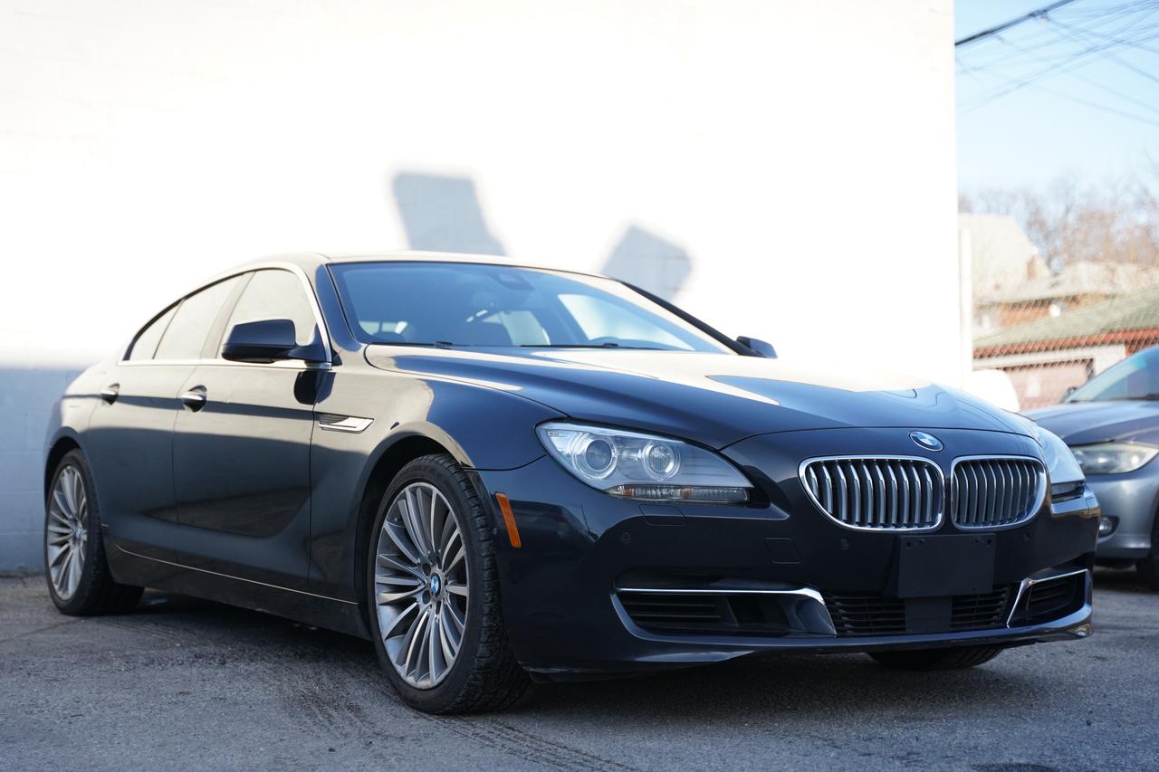 2014 BMW 6-Series 650i xDrive GranCoupe/V8/BROWN INTERIOR/PANO ROOF Photo