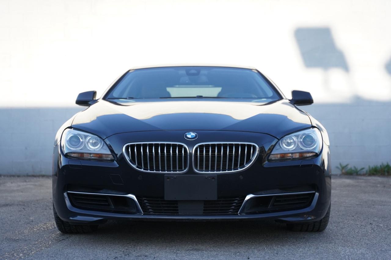 2014 BMW 6-Series 650i xDrive GranCoupe/V8/BROWN INTERIOR/PANO ROOF Photo1