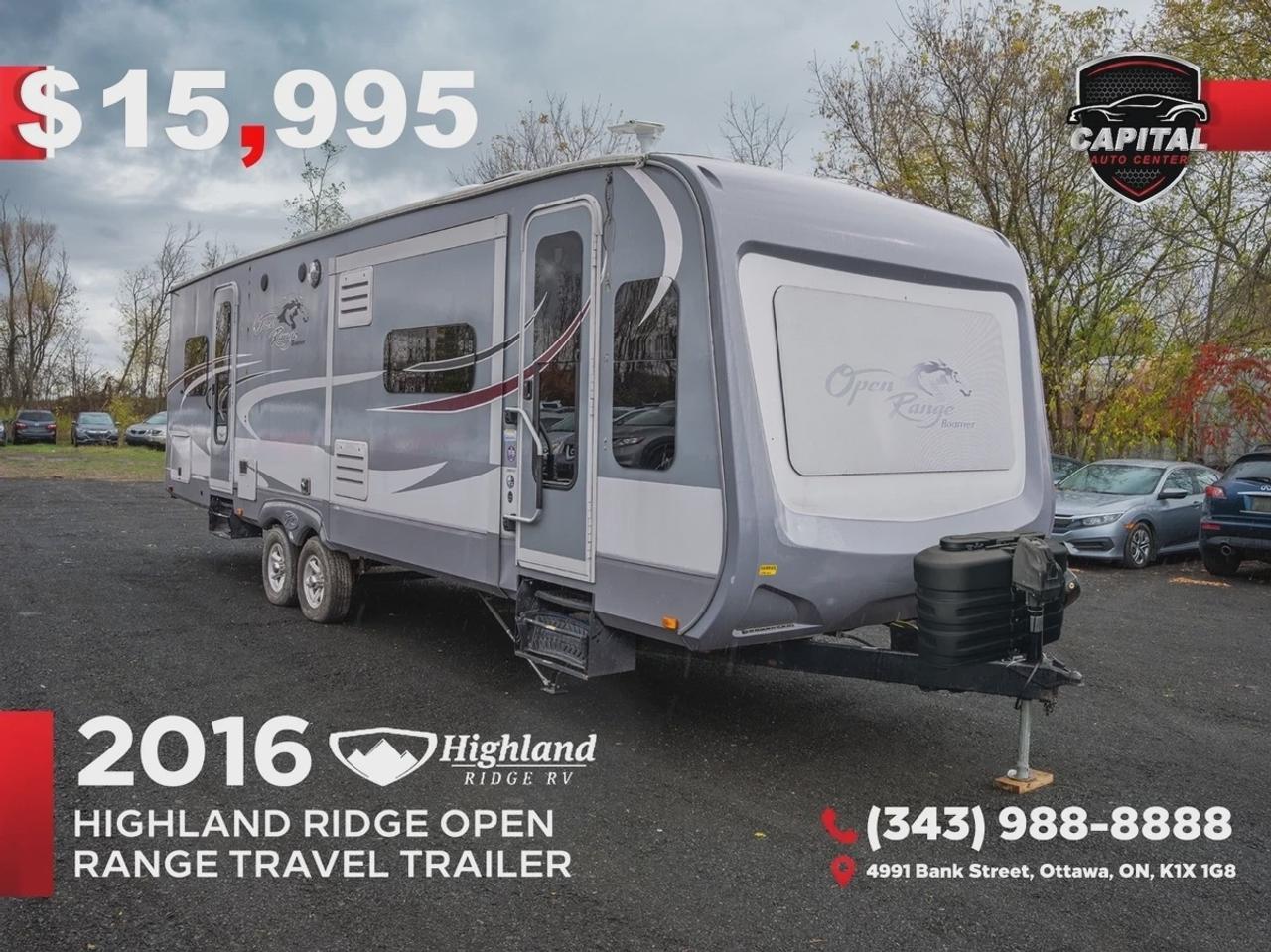2016 Utility HIGHLAND RIDGE OPEN RANGE TRAVEL TRAILER Photo0
