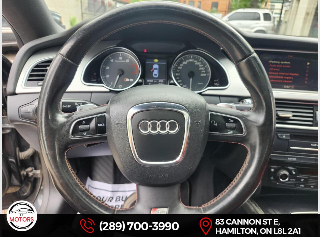 2010 Audi S5 Coupe quattro 4.2L *Certified* *3 Yr Warranty*  Photo