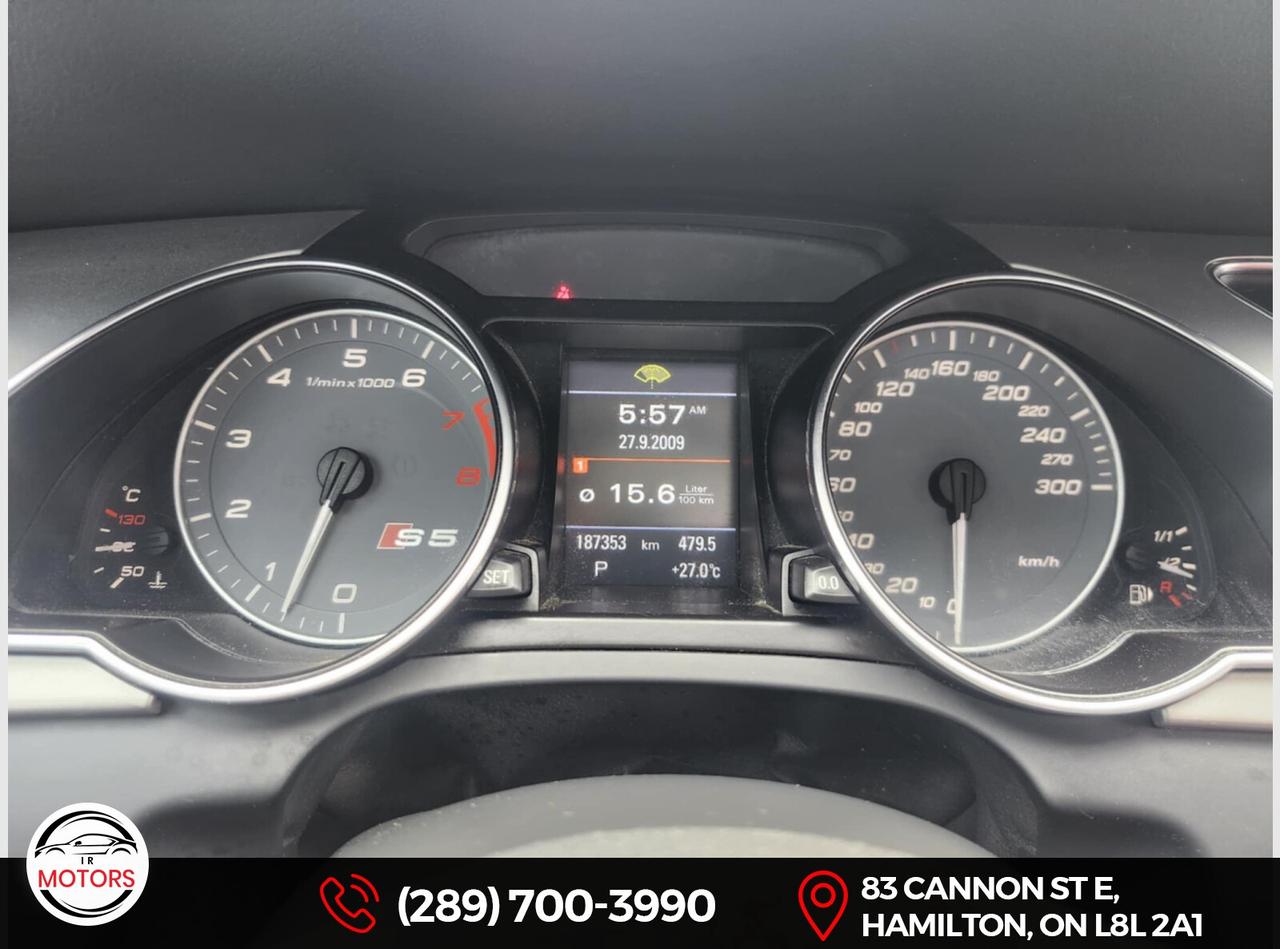 2010 Audi S5 Coupe quattro 4.2L *Certified* *3 Yr Warranty*  Photo