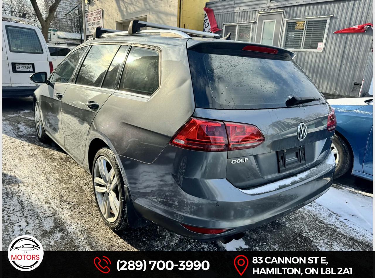 2016 Volkswagen Golf Sportwagon TSI Highline *NO ACCIDENTS* *Certi  Photo2