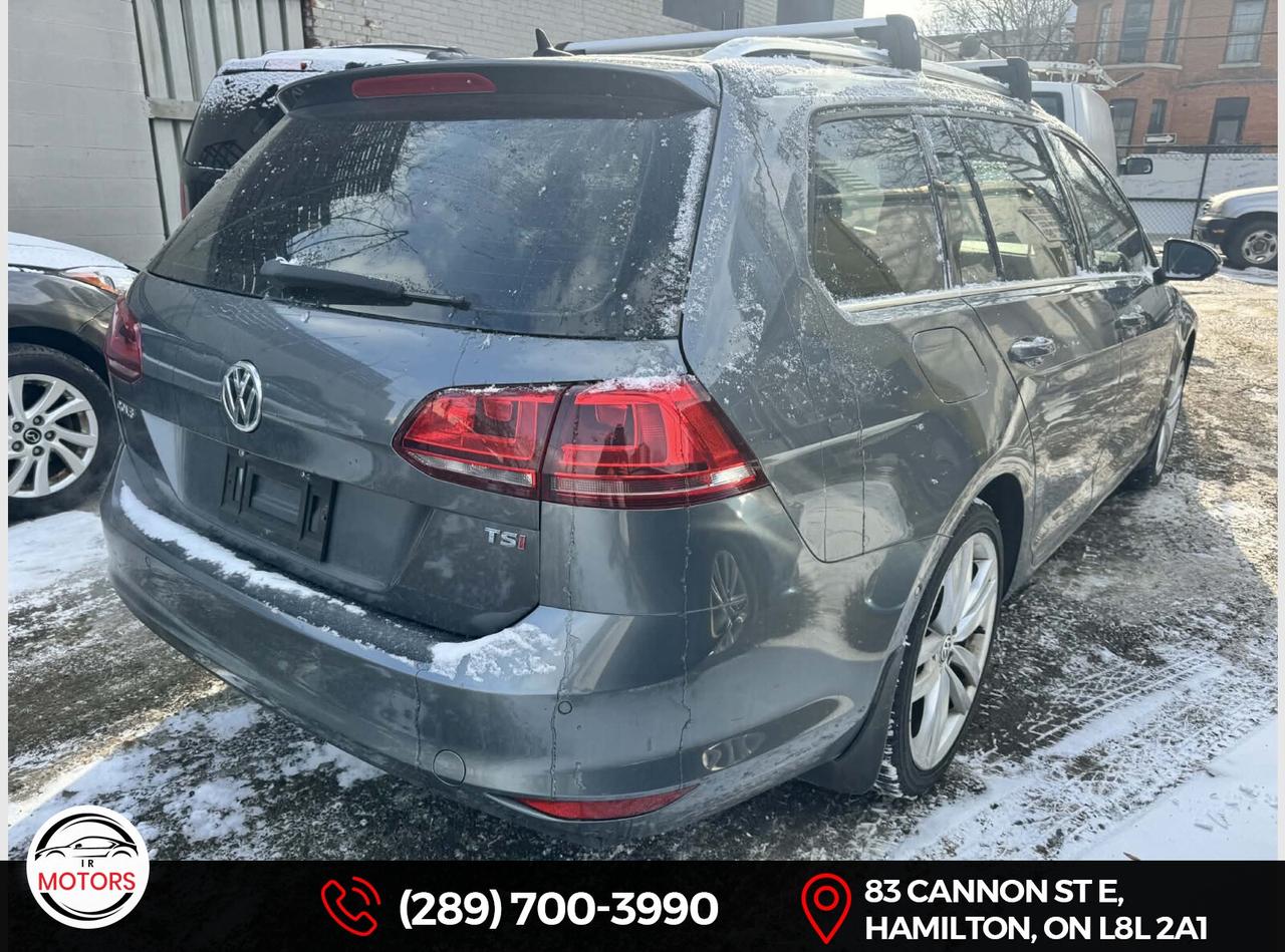 2016 Volkswagen Golf Sportwagon TSI Highline *NO ACCIDENTS* *Certi  Photo4