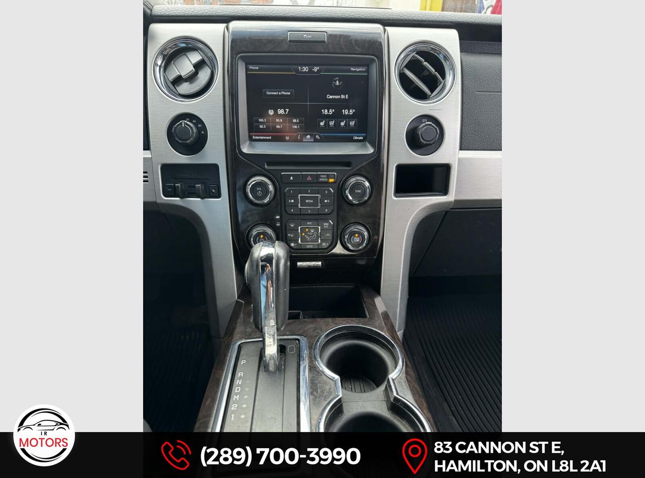 2013 Ford F-150 Platinum SuperCrew V8 *Certified* *3Yr Warra  Photo