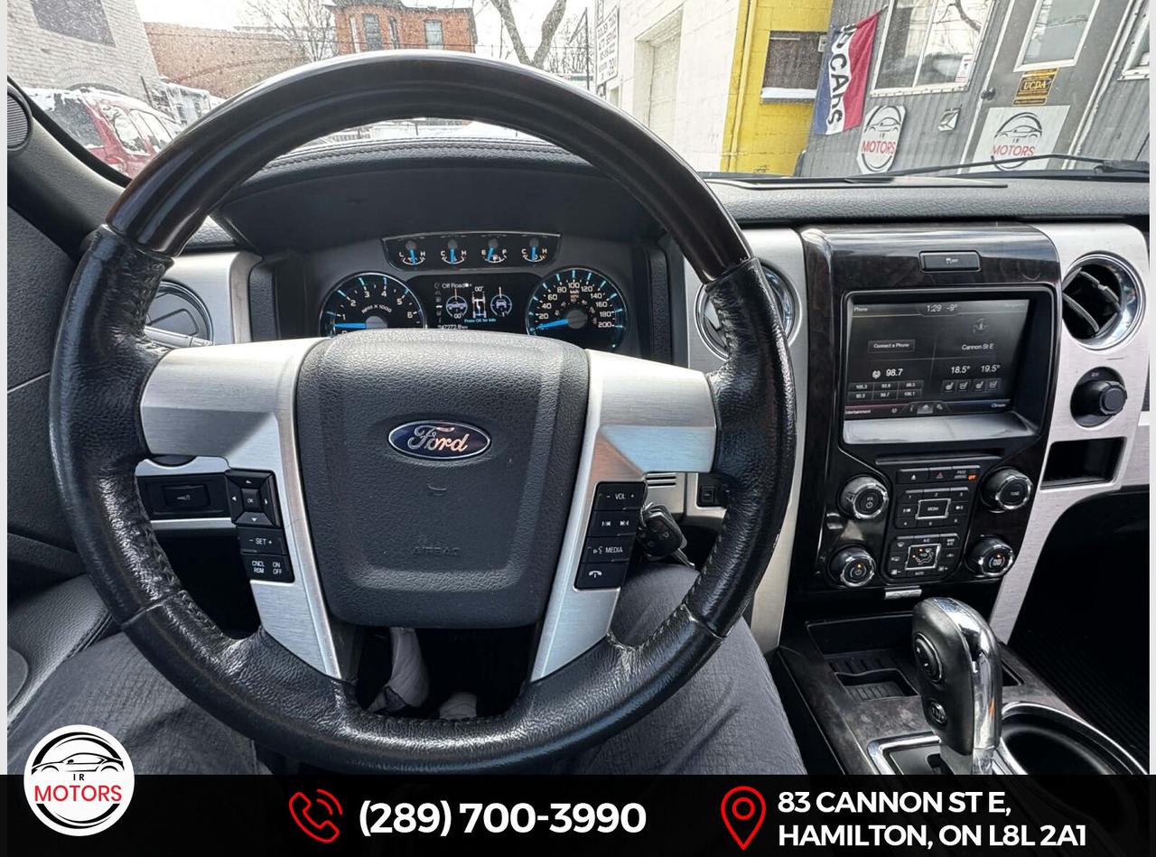 2013 Ford F-150 Platinum SuperCrew V8 *Certified* *3Yr Warra  Photo