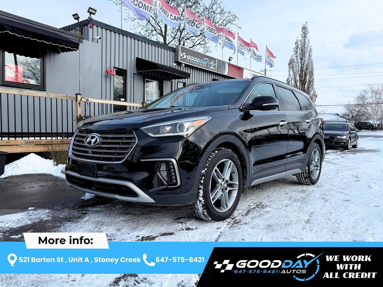 2017 Hyundai Santa Fe XL 6 PASS Ultimate FULLY LOADED CLEAN CARFAX MINT Photo0