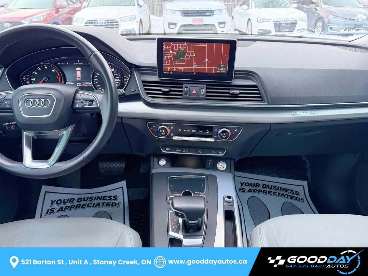 2018 Audi Q5 Progressiv NAV PANO LOADED ONE OWNER CLEAN CARFAX Photo