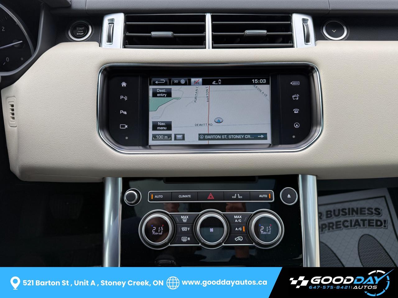 2016 Land Rover Range Rover Sport HSE TD6 LOW KMS ONE OWNER DEALER SERVICED MINT CON Photo