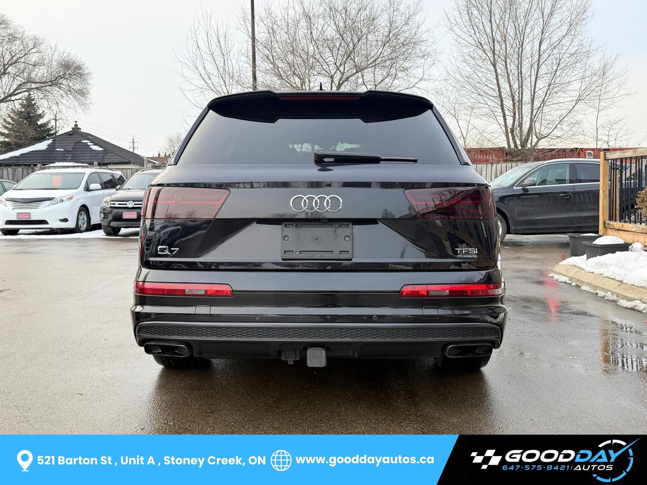 2017 Audi Q7 Technik S-LINE LOADED CLEAN CARFAX DEALER SERVICED Photo3