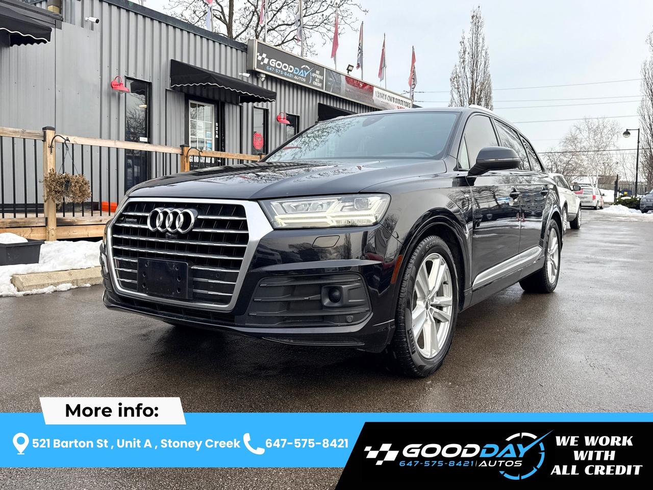 2017 Audi Q7 Technik S-LINE LOADED CLEAN CARFAX DEALER SERVICED Photo