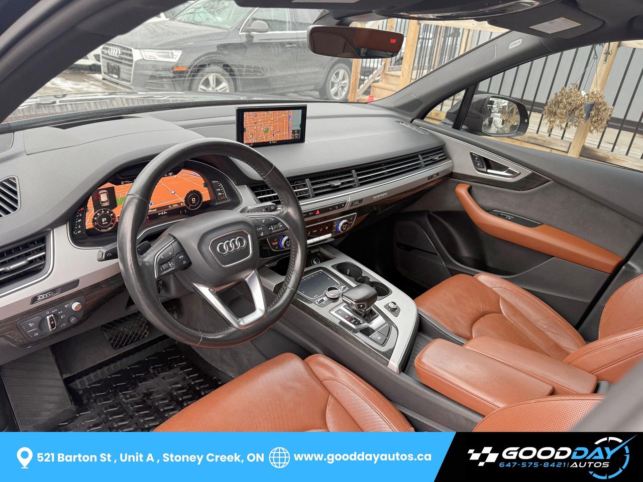 2017 Audi Q7 Technik S-LINE LOADED CLEAN CARFAX DEALER SERVICED Photo