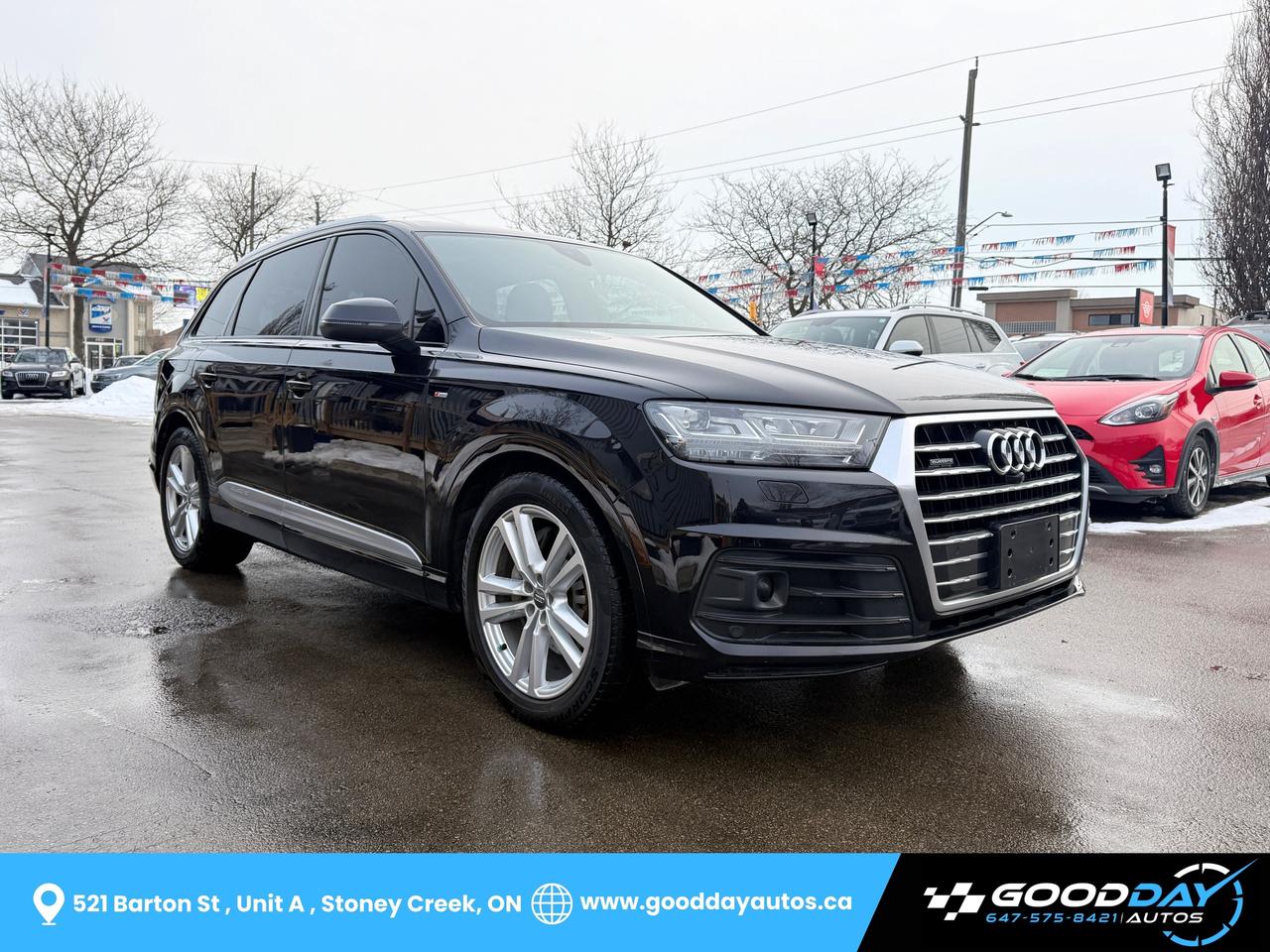 2017 Audi Q7 Technik S-LINE LOADED CLEAN CARFAX DEALER SERVICED Photo