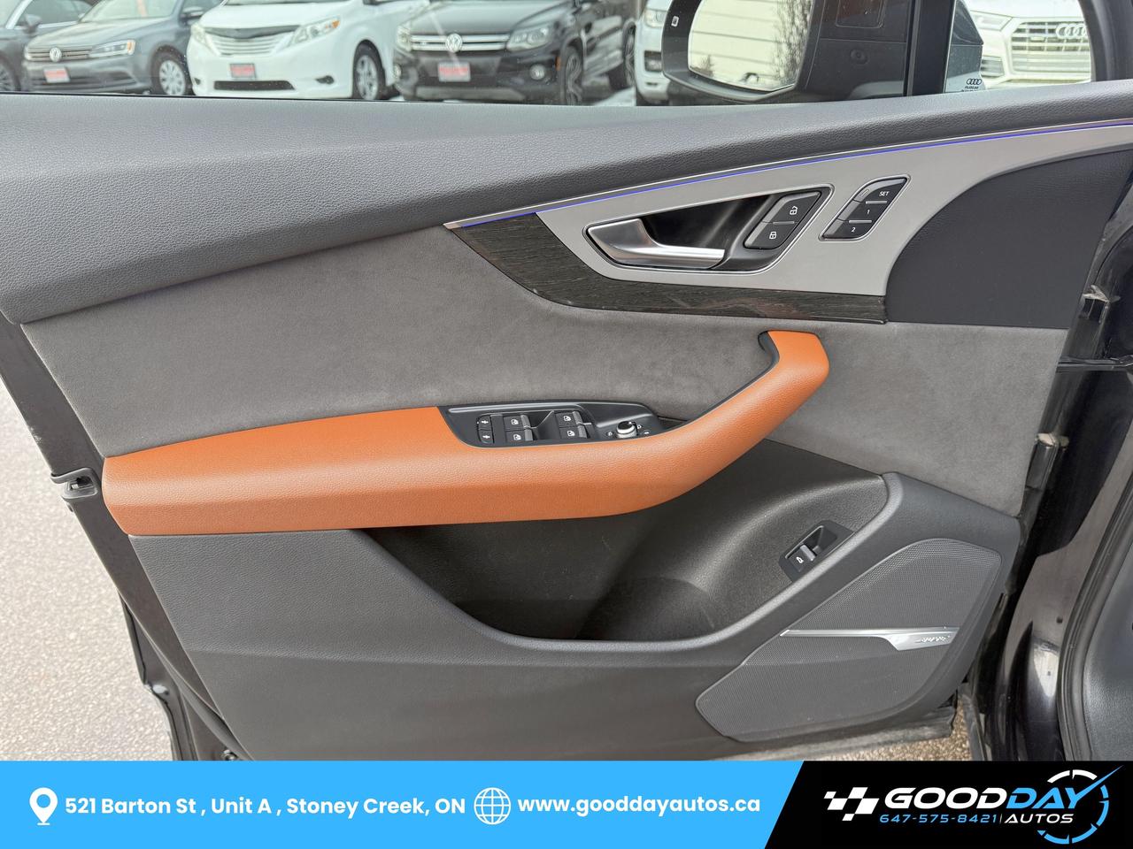 2017 Audi Q7 Technik S-LINE LOADED CLEAN CARFAX DEALER SERVICED Photo