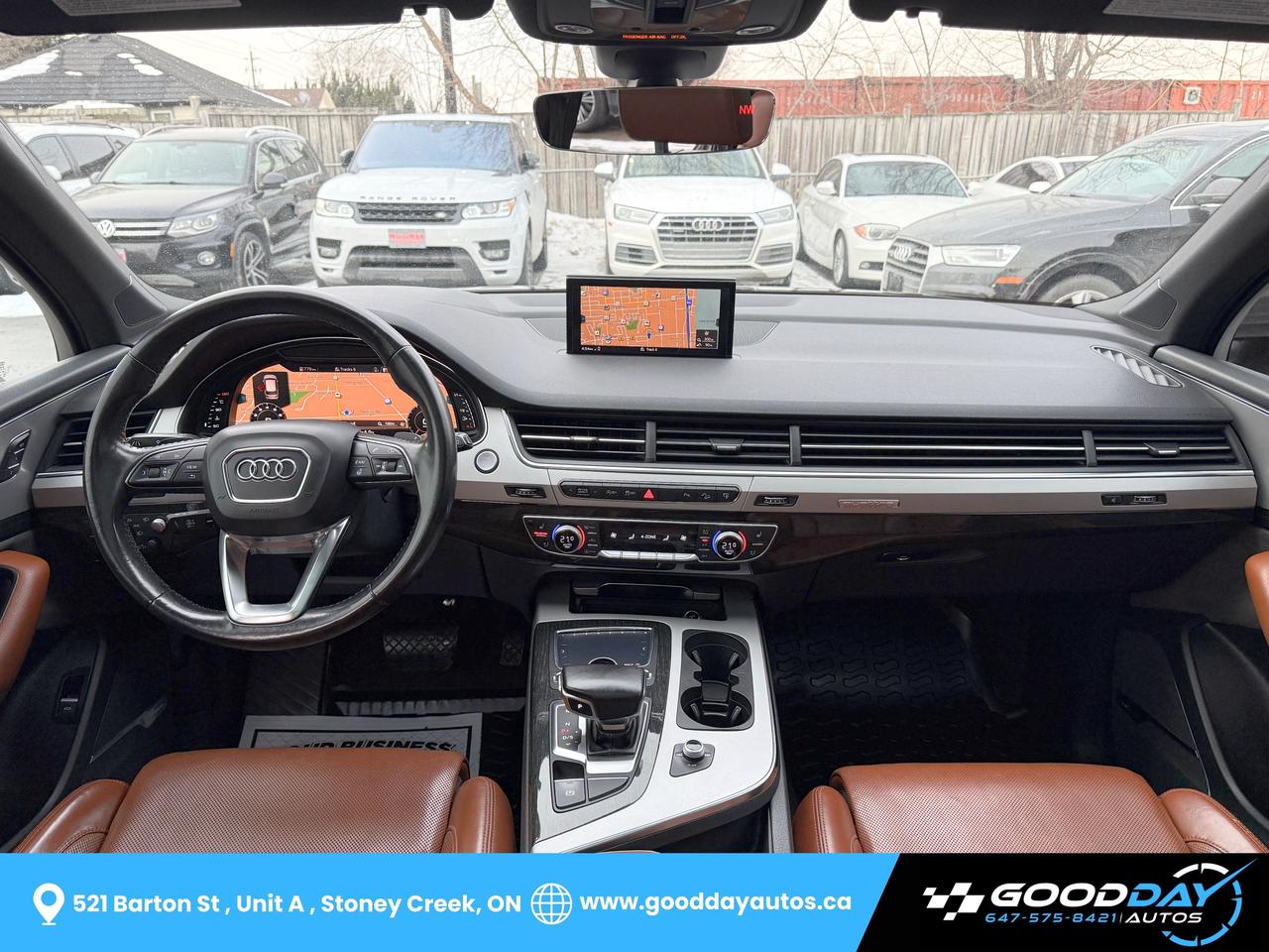 2017 Audi Q7 Technik S-LINE LOADED CLEAN CARFAX DEALER SERVICED Photo