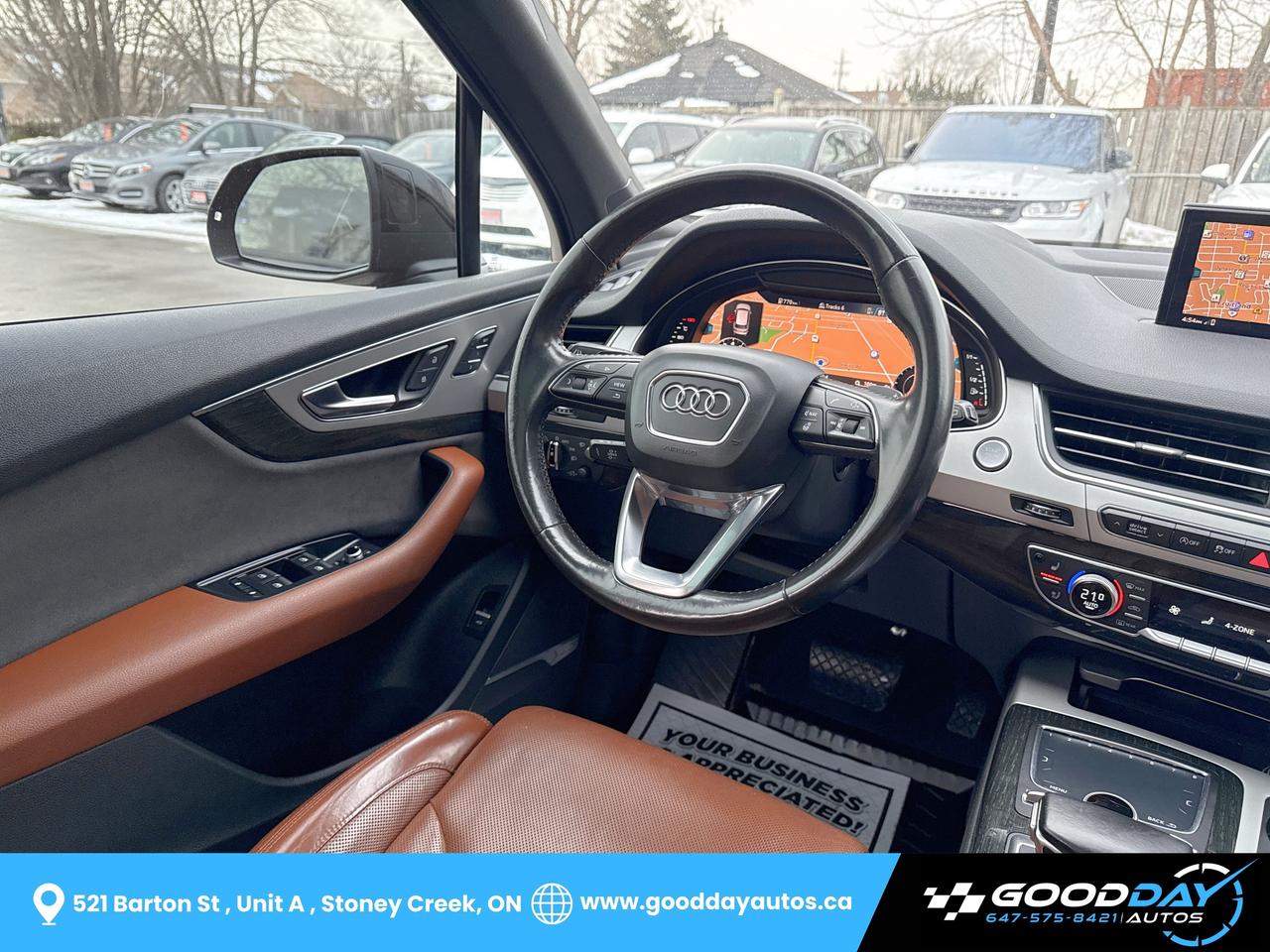 2017 Audi Q7 Technik S-LINE LOADED CLEAN CARFAX DEALER SERVICED Photo