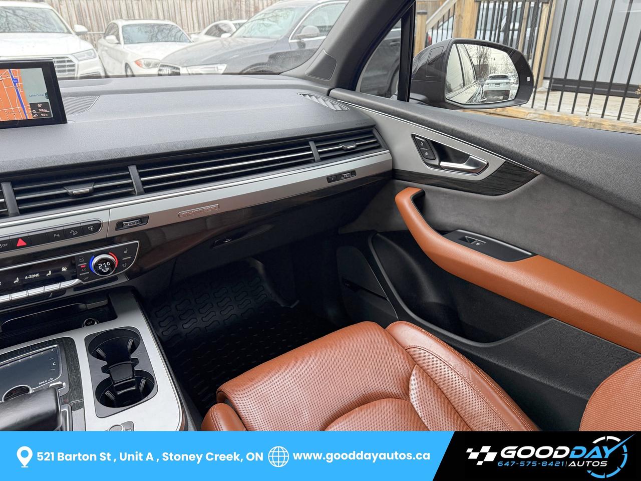 2017 Audi Q7 Technik S-LINE LOADED CLEAN CARFAX DEALER SERVICED Photo