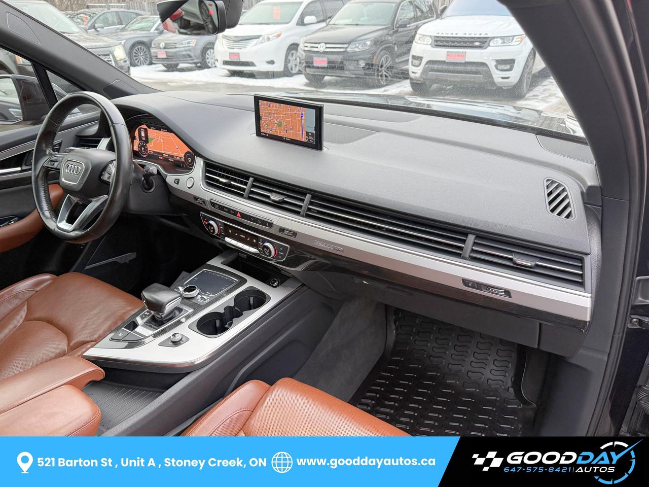 2017 Audi Q7 Technik S-LINE LOADED CLEAN CARFAX DEALER SERVICED Photo